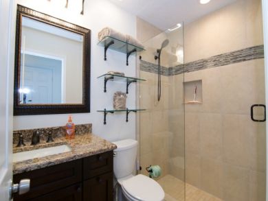 Bathroom with Walk in Shower
